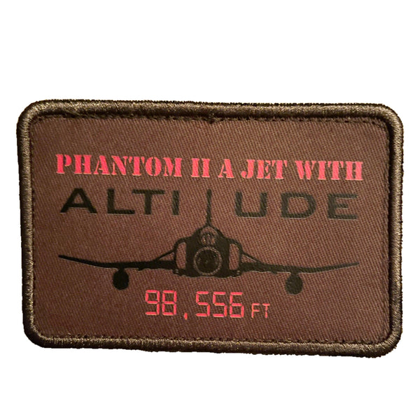 F-4 Patch - A Jet with Altitude - Aerospace Experience