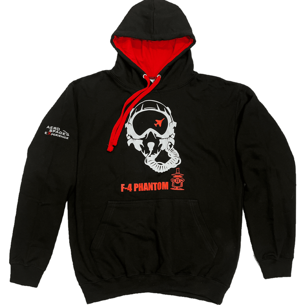F-4 Phantom Hoodie (Black) - Aerospace Experience