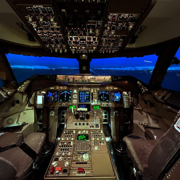747-400 Full Motion Sim Experience - Aerospace Experience