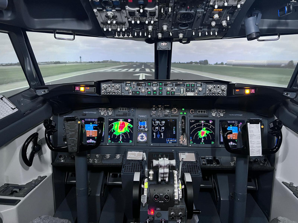 737 Commercial Flight Simulator Experience