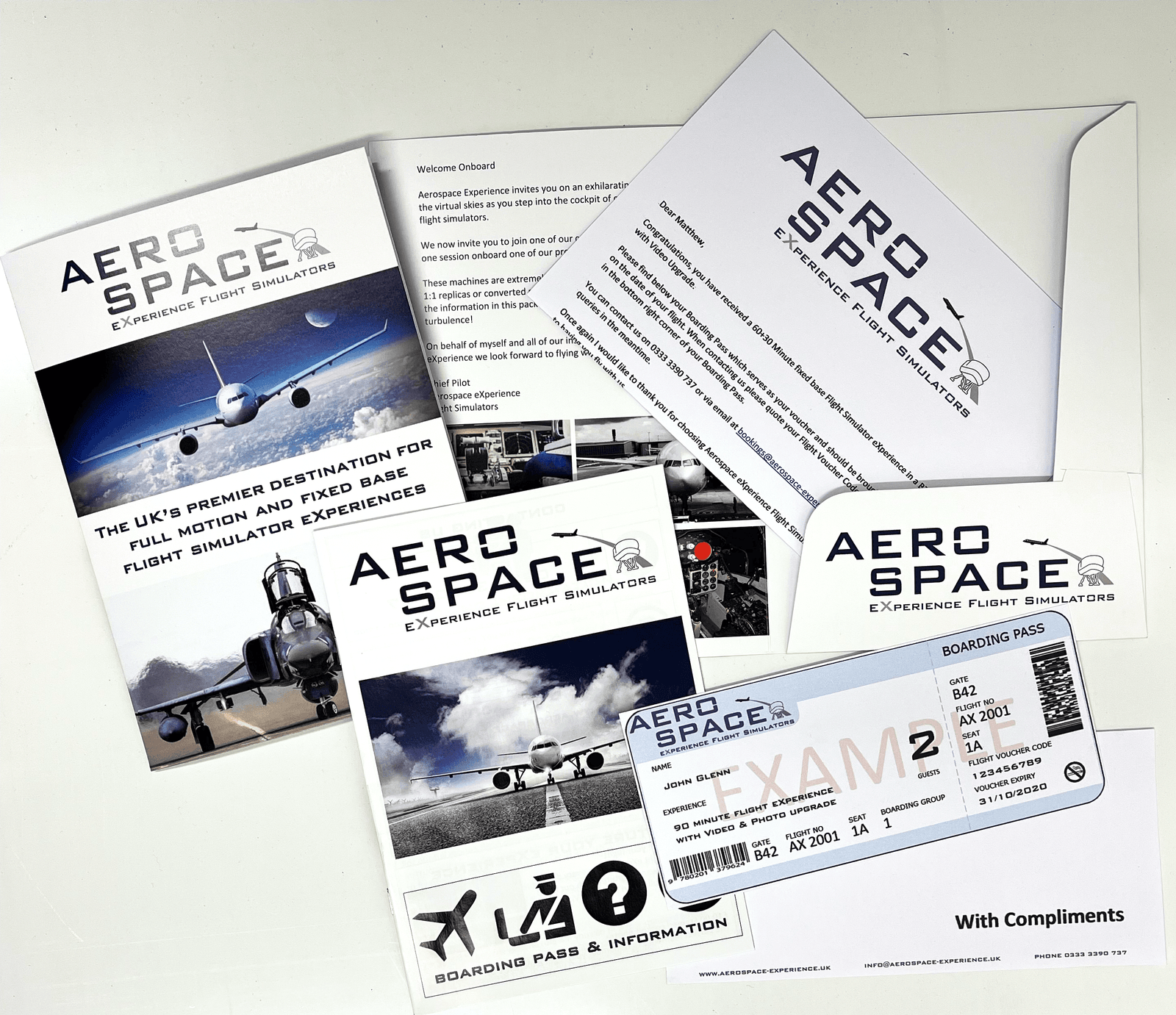 First Class Pass - Aerospace Experience