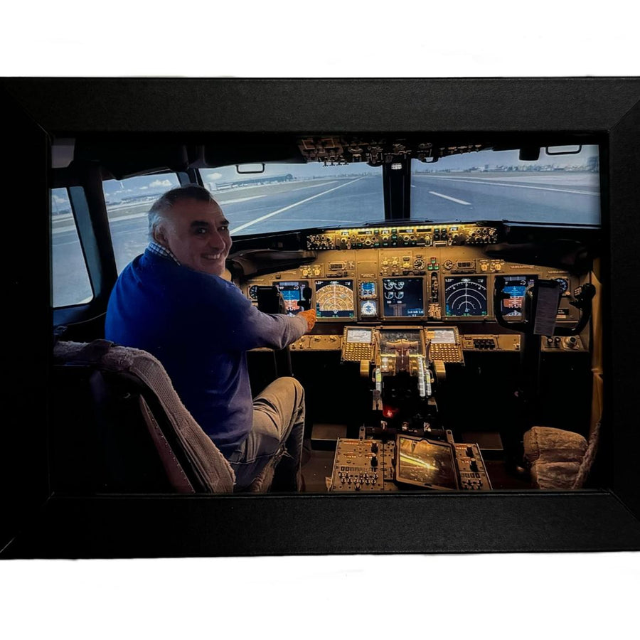 Framed Flight Deck Photograph